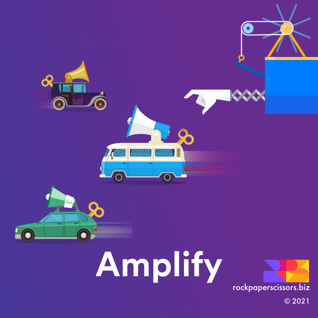 The RPS PR Contraption: the Third phase is Amplify, when we get your story out to journalists and secure press coverage.