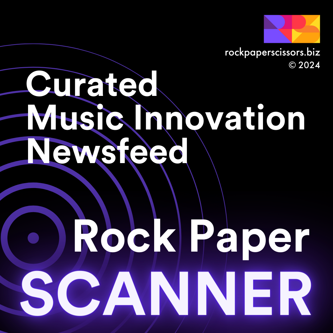 Curated Music Innovation Newsfeed: Rock Paper Scanner